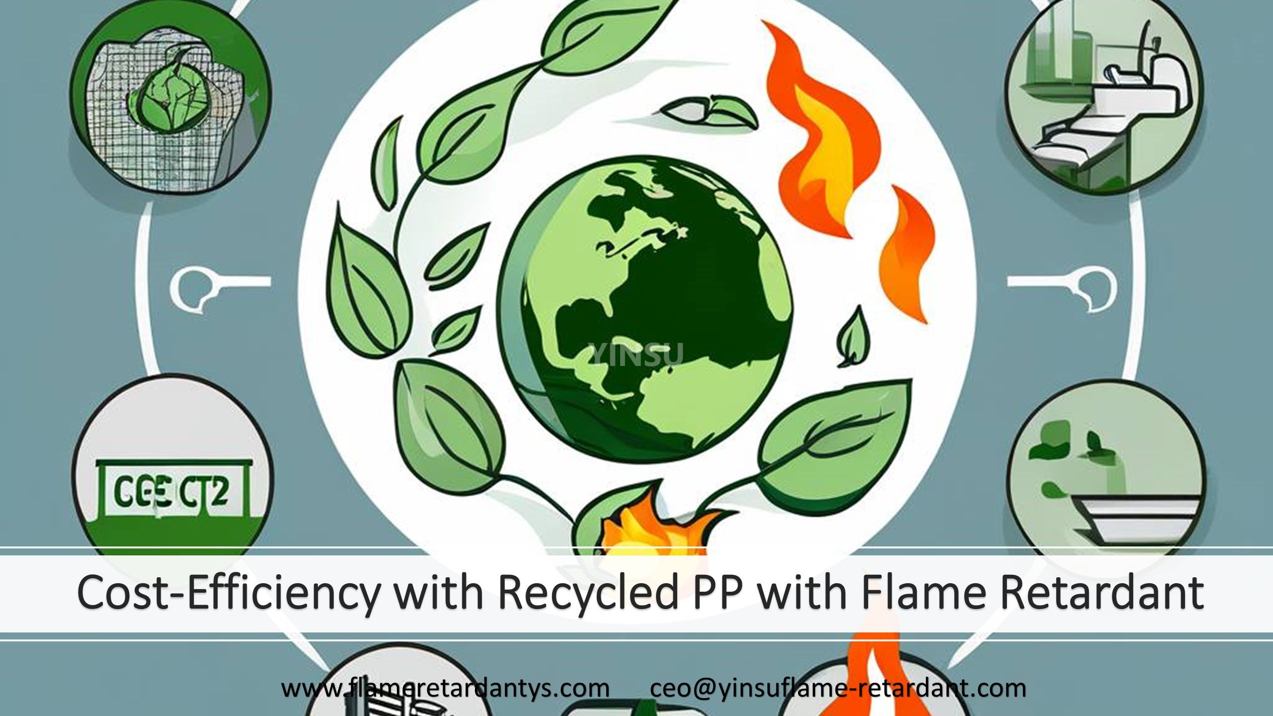 Cost-Efficiency with Recycled PP with Flame Retardant