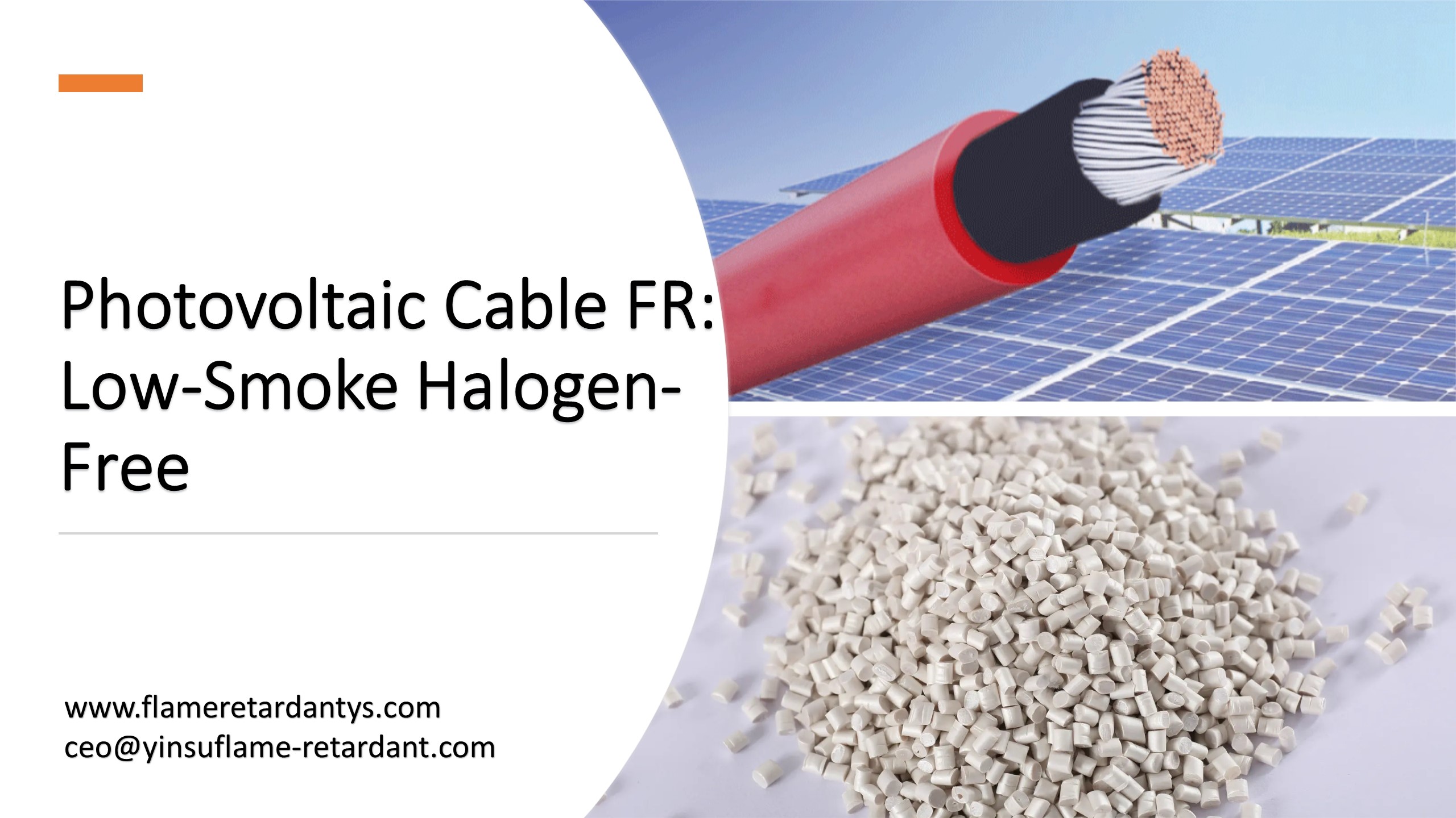 Photovoltaic Cable FR Low-Smoke Halogen-Free