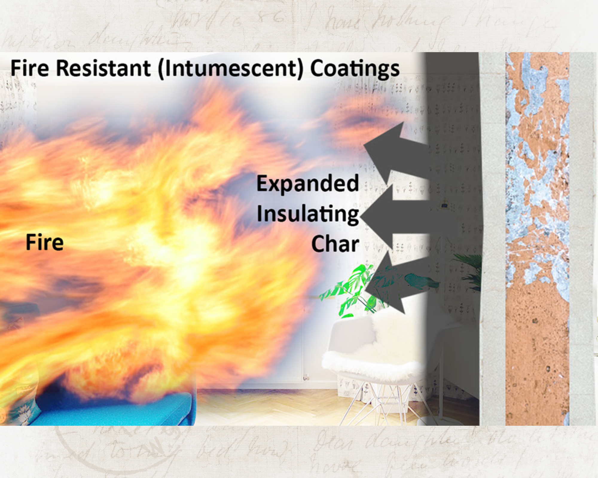 Coating and Painting Fire Protection: Harnessing the Synergistic Effects of Intumescent Flame Retardants