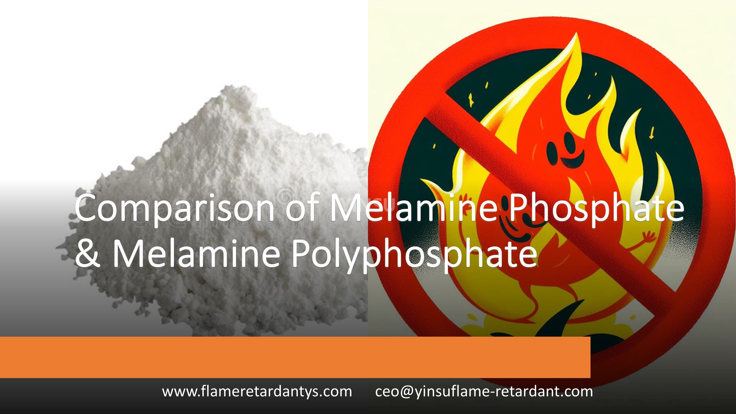 Comparison of Melamine Phosphate And Melamine Polyphosphate--Part I