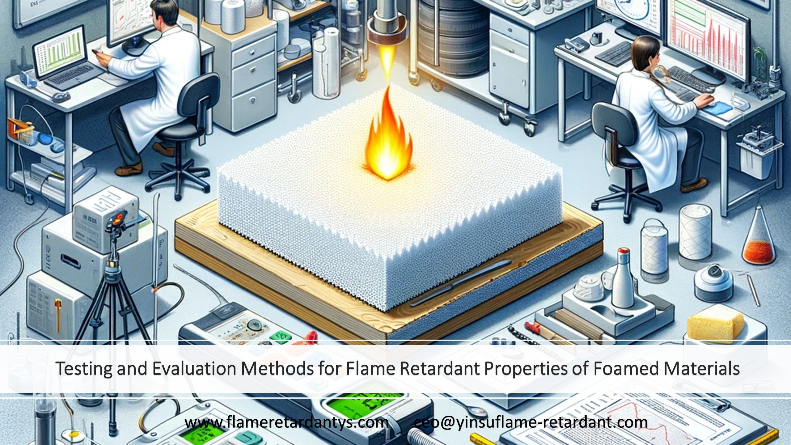 Testing and Evaluation Methods for Flame Retardant Properties of Foamed Materials