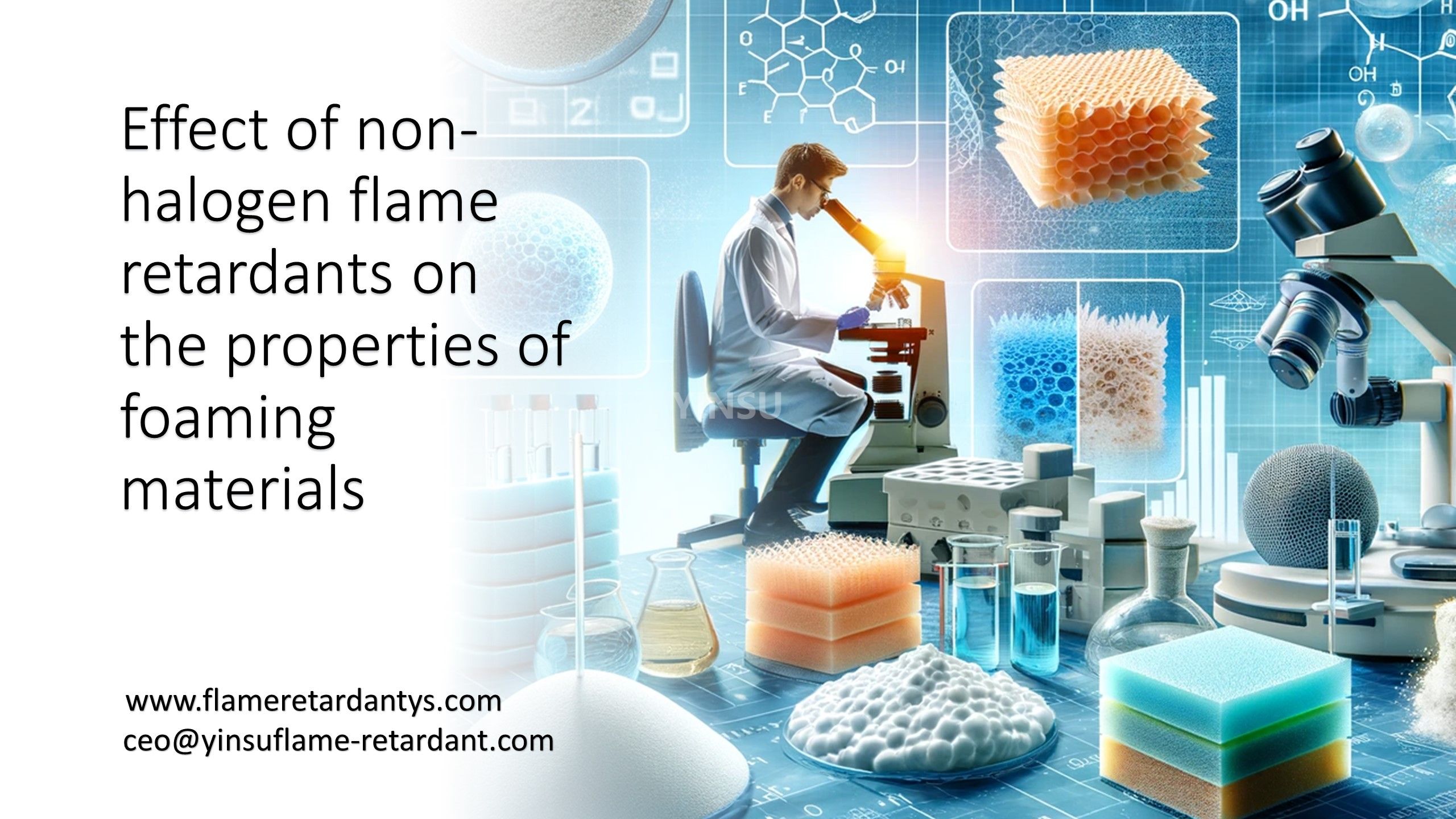 Effect of Non-halogen Flame Retardants on The Properties of Foaming Materials