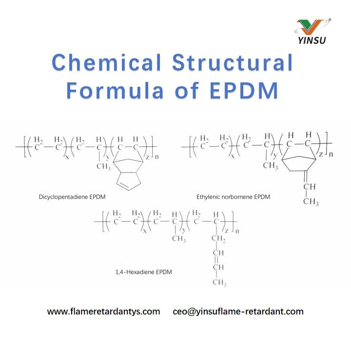 Chemical Structural Formula of EPDM