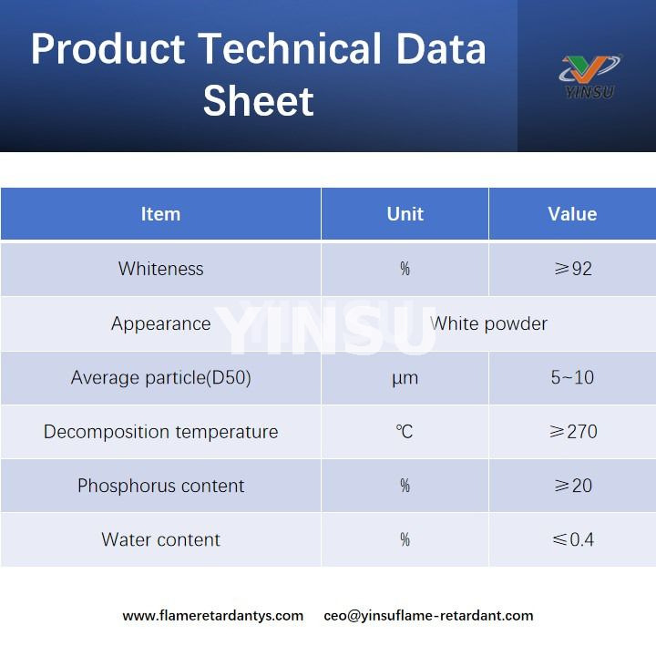 Product Technical Data Sheet