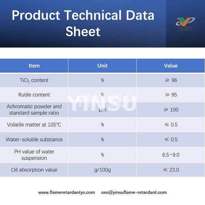Product Technical Data Sheet