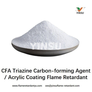 CFA Triazine Carbon-forming Agent / Acrylic Coating Flame Retardant