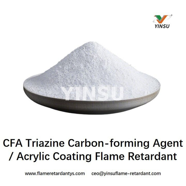 CFA Triazine Carbon-forming Agent / Acrylic Coating Flame Retardant