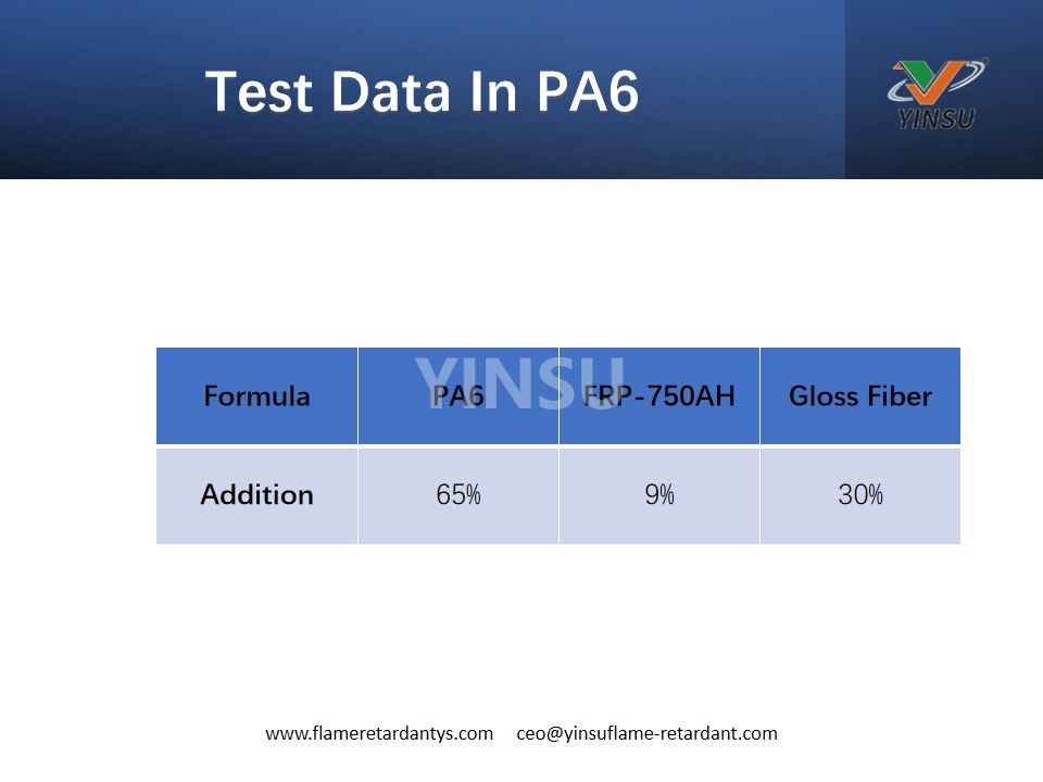 Test data in PA6