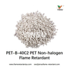 PET-B-40C2 PET Non-halogen Flame Retardant White Master Batch 