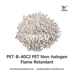 PET-B-40C2 PET Non-halogen Flame Retardant White Master Batch 