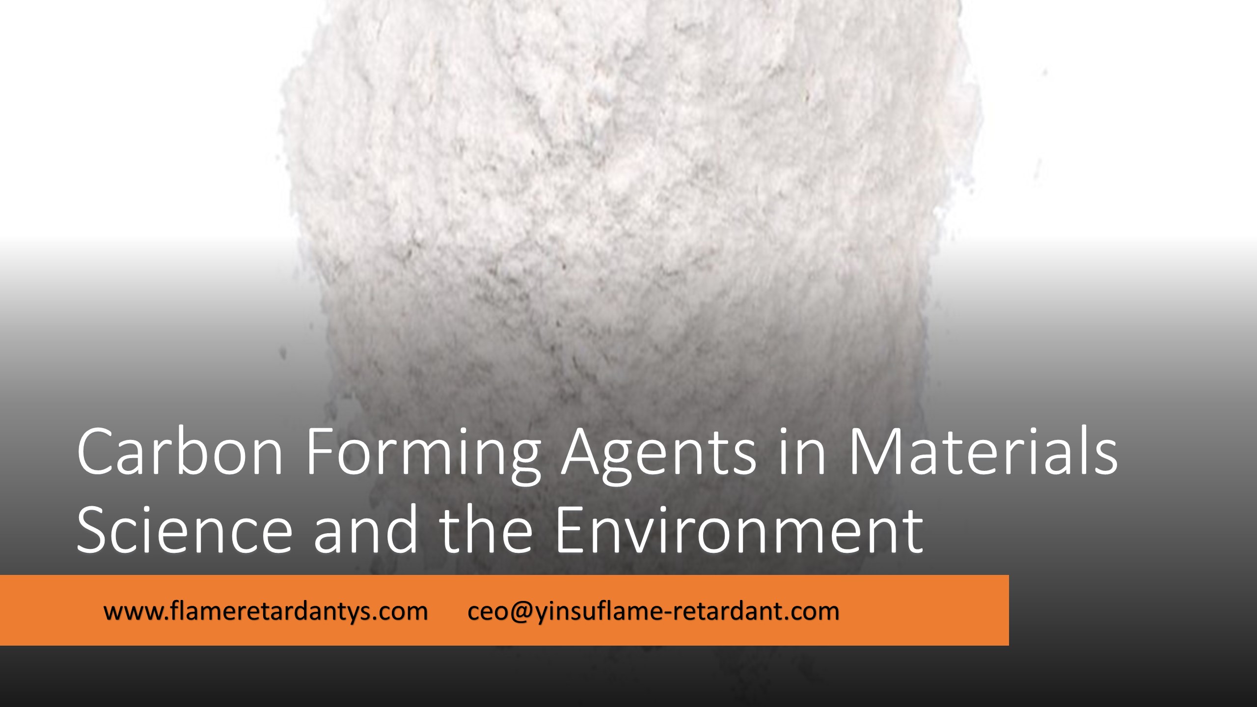 Carbon Forming Agents in Materials Science and the Environment