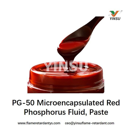 Microencapsulated Red Phosphorus Fluid, Paste PG-50 With IBC Container