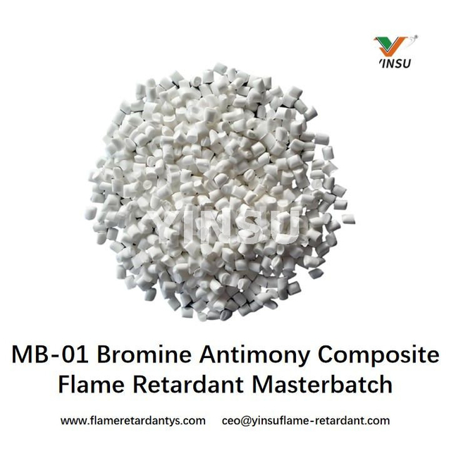 Bromine Antimony Composite Flame Retardant Masterbatch MB-01