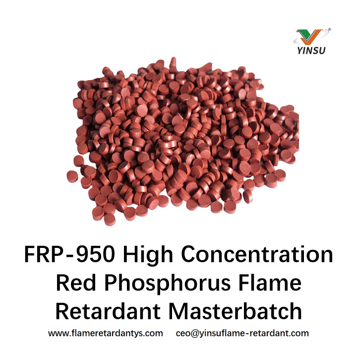 FRP-950 High Concentration Red Phophorus Flame Retardant Masterbatch