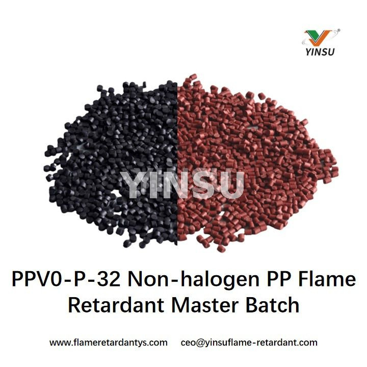 PPV0-P-32 Non-dripping, Non-halogen PP Flame Retardant Master Batch