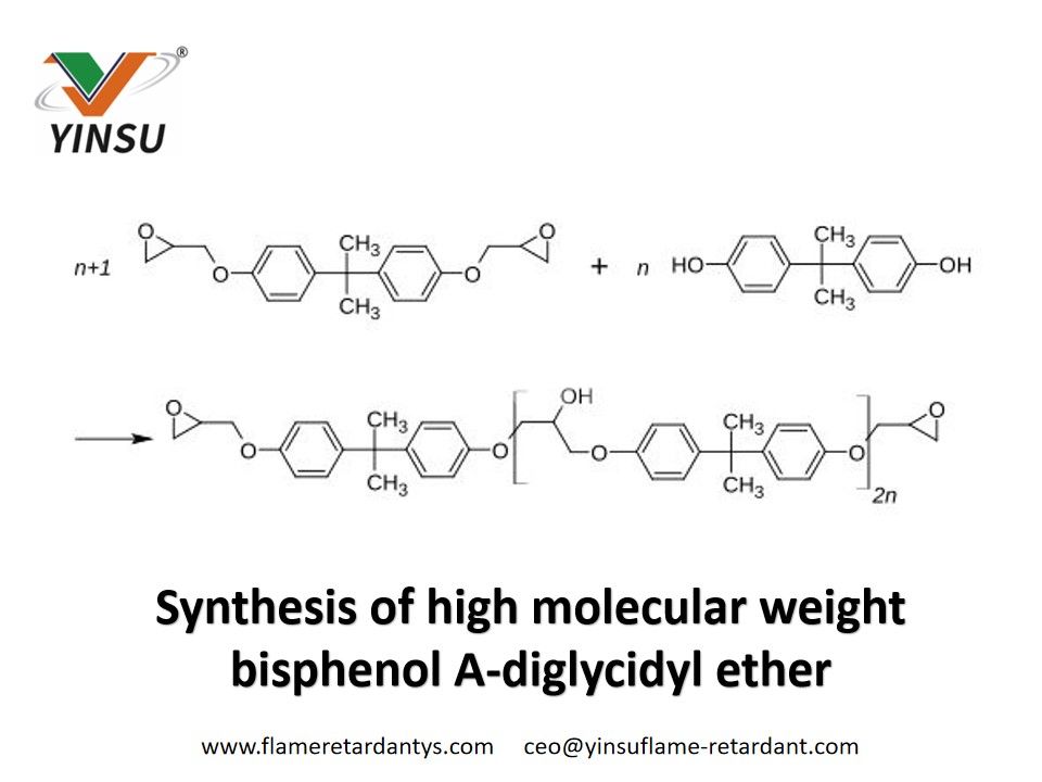 Synthesis of high molecular weight bisphenol A-diglycidyl ether