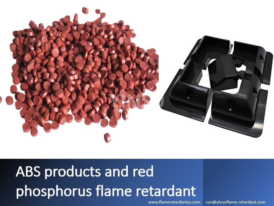 ABS products and red phosphorus flame retardant