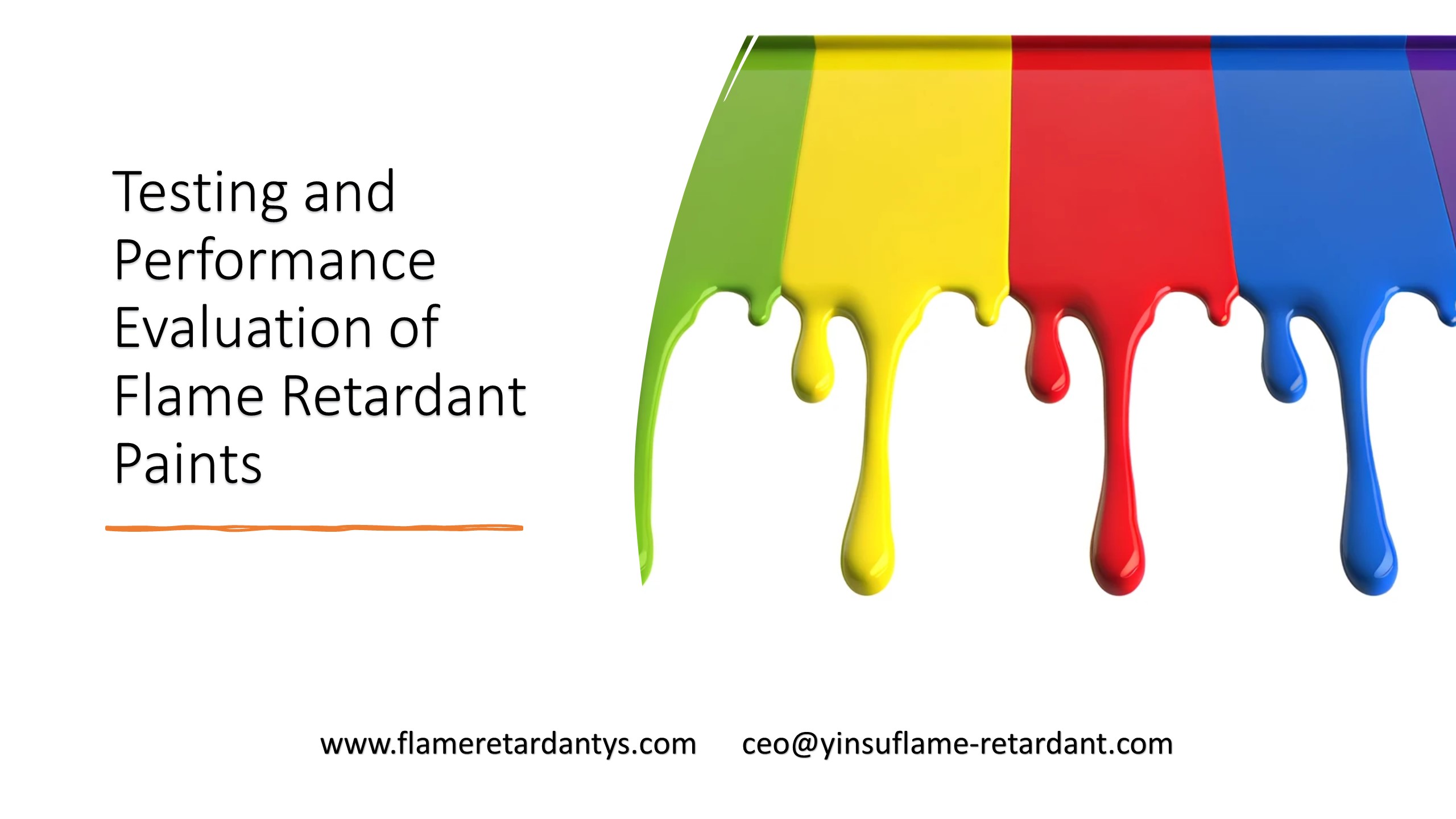 Testing And Performance Evaluation of Flame Retardant Paints