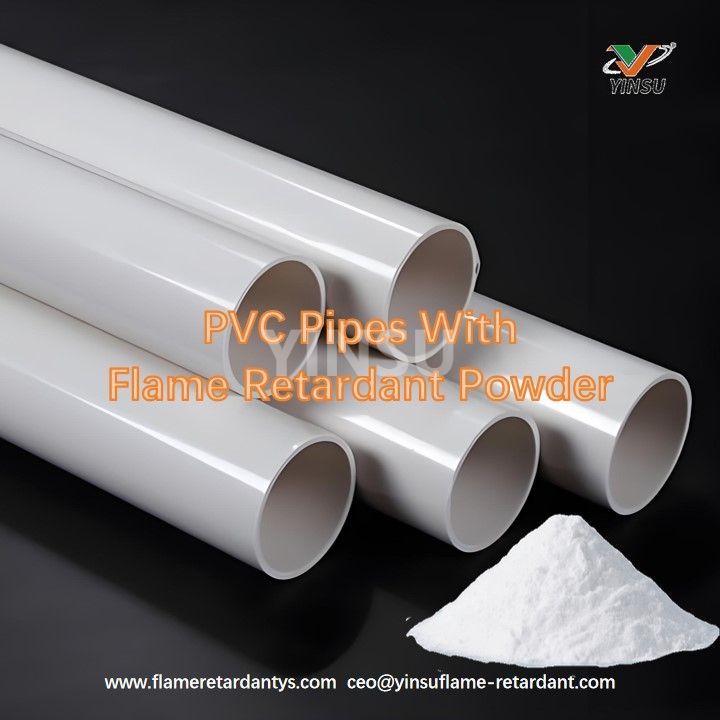 PVC Pipes With Flame Retardant Powder