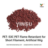 PET-53C PET Flame Retardant for Short Filament, Artificial Wig