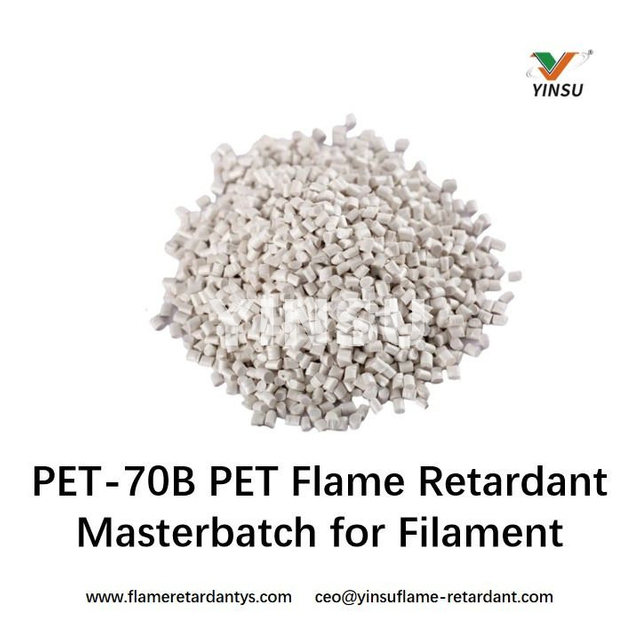 PET-70B PET Flame Retardant Masterbatch for Filament