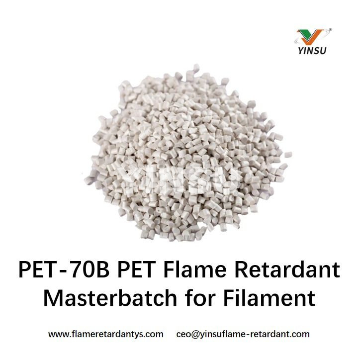 PET-70B PET Flame Retardant Masterbatch for Filament