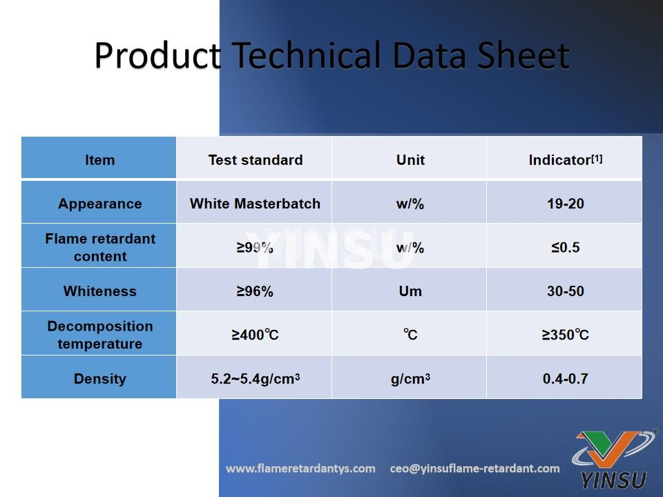 Product Technical Data Sheet