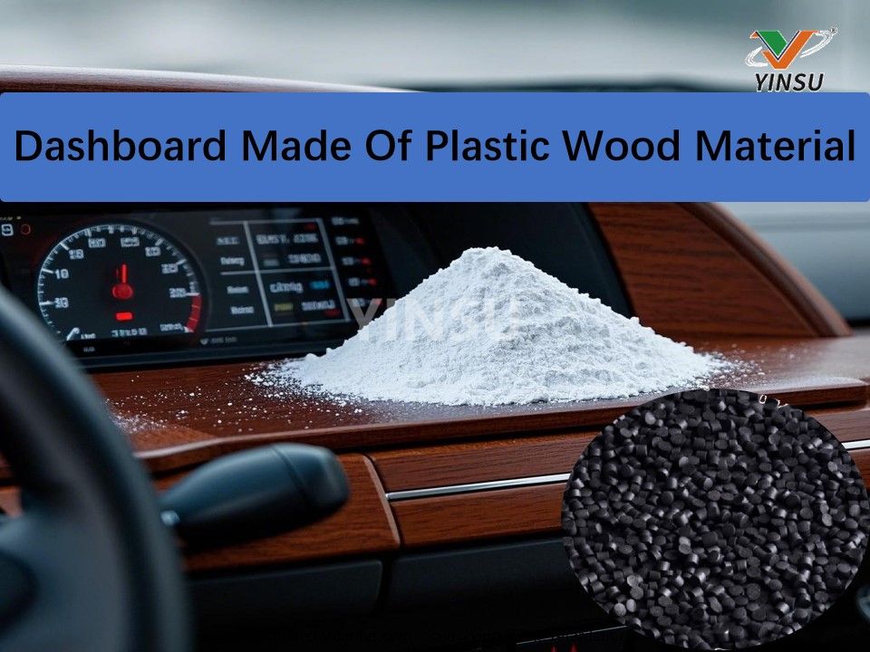 Dashboard Made Of Plastic Wood Material