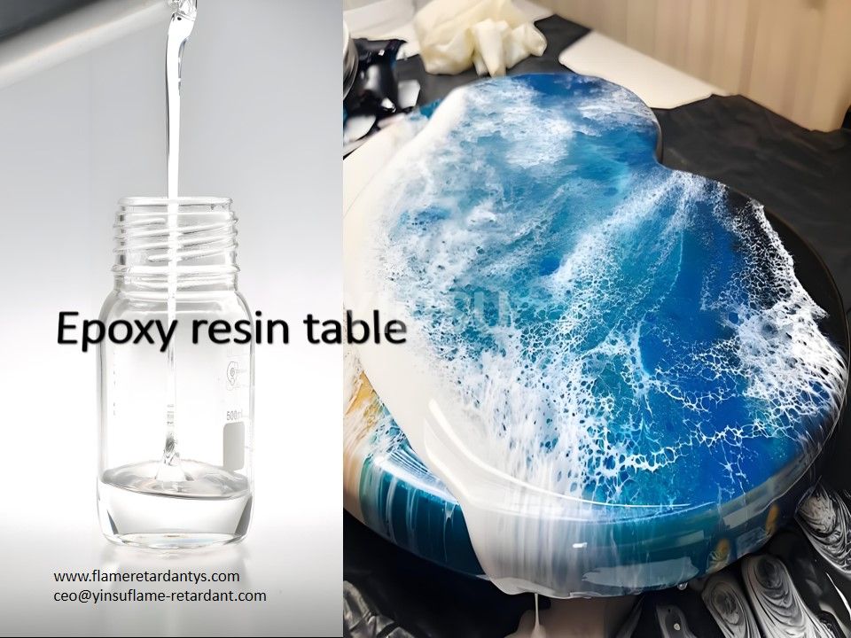 Epoxy resin table