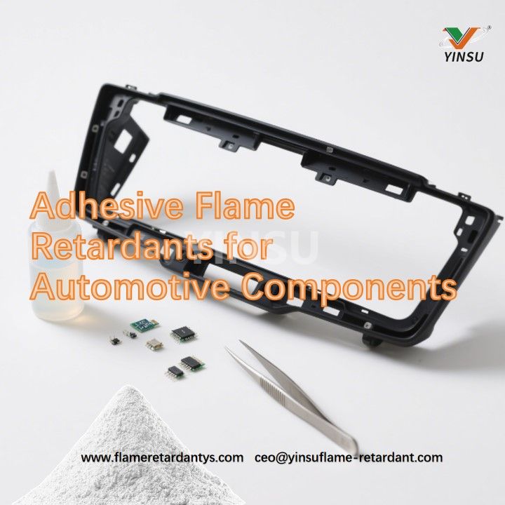 Adhesive Flame Retardants for Automotive Components