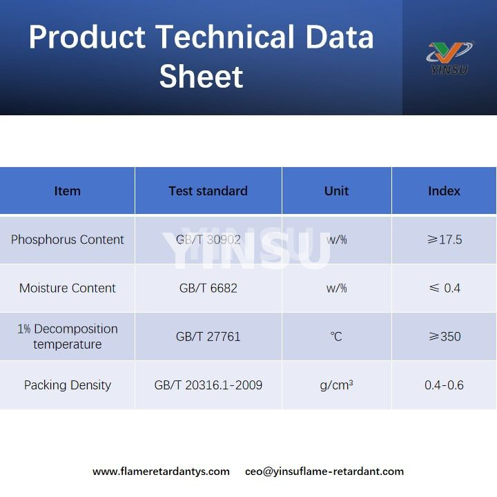 Product Technical Data Sheet