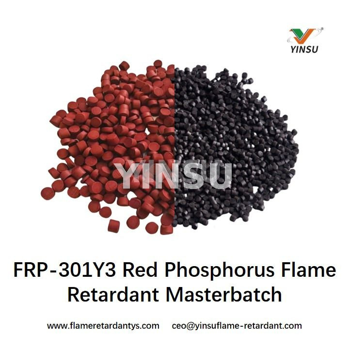 FRP-301Y3 Red Phosphorus Flame Retardant Masterbatch