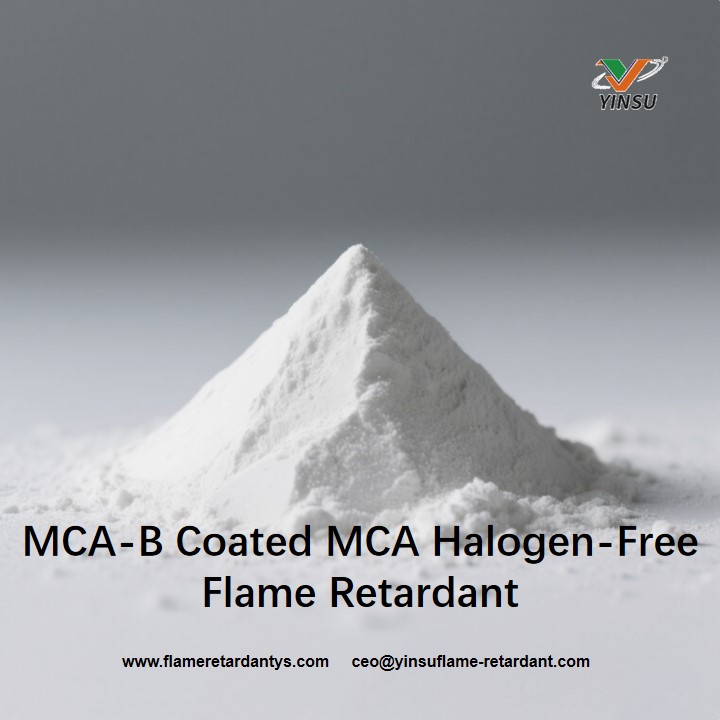 MCA-B Coated MCA Halogen-Free Flame Retardant