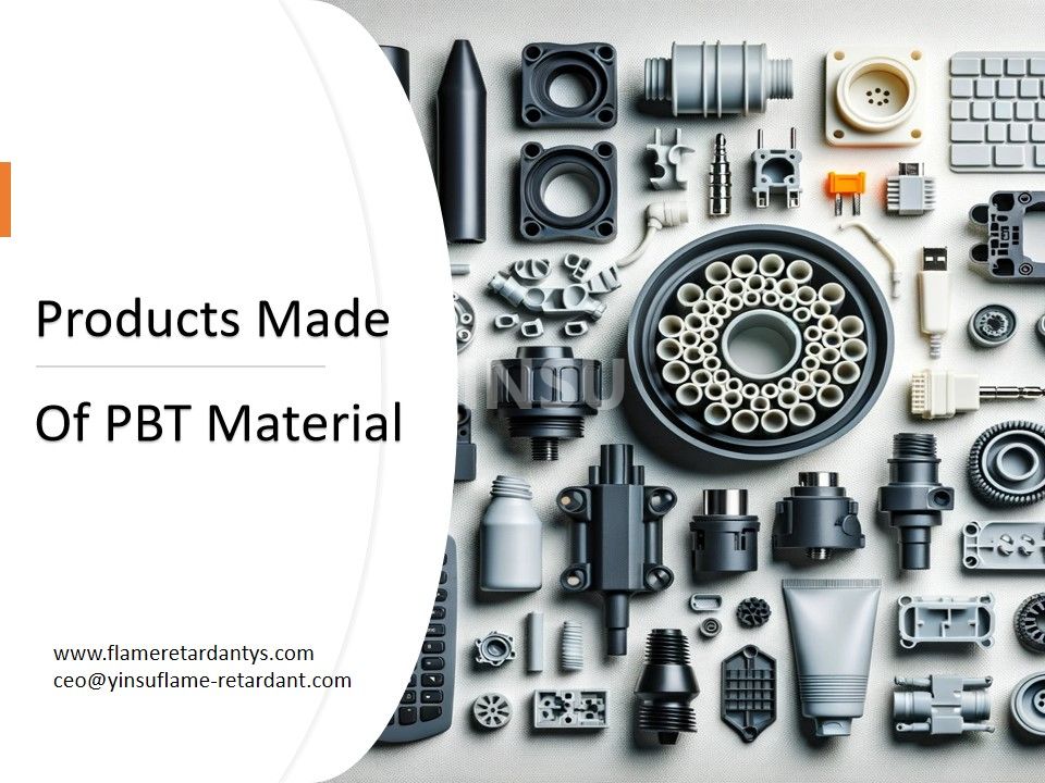 Products made of PBT material