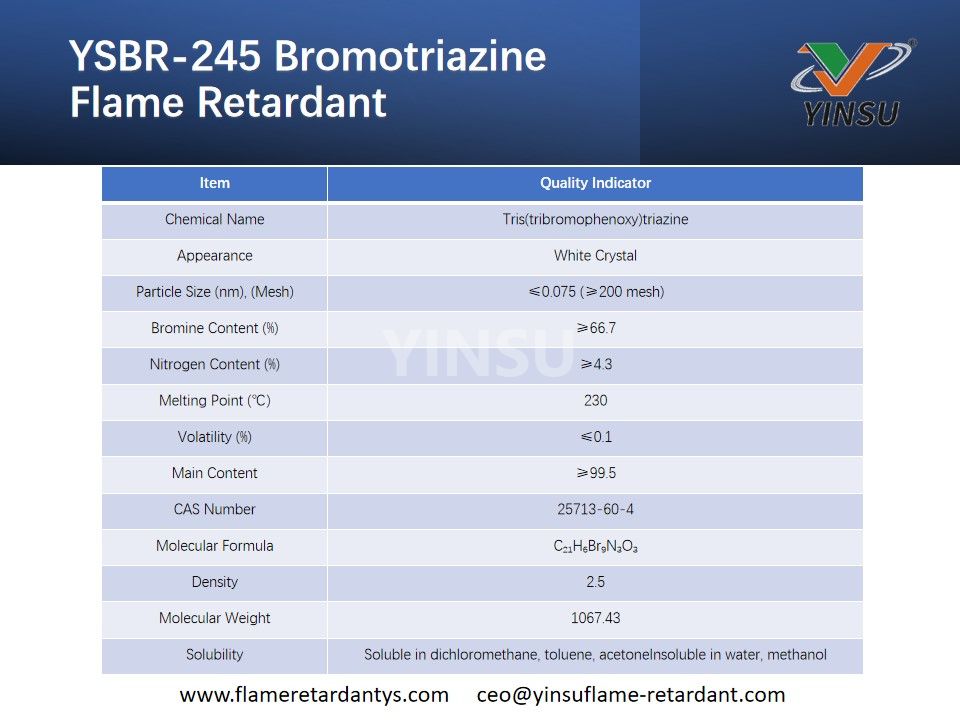 YSBR-245 Bromotriazine Flame Retardant