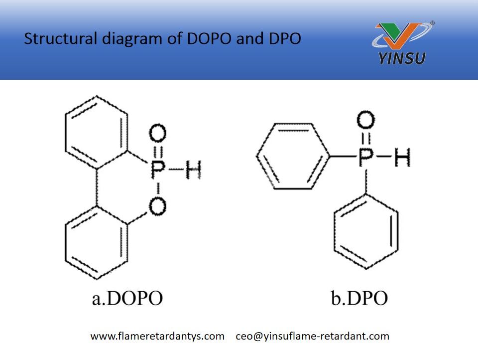 Structural diagram of DOPO and DPO