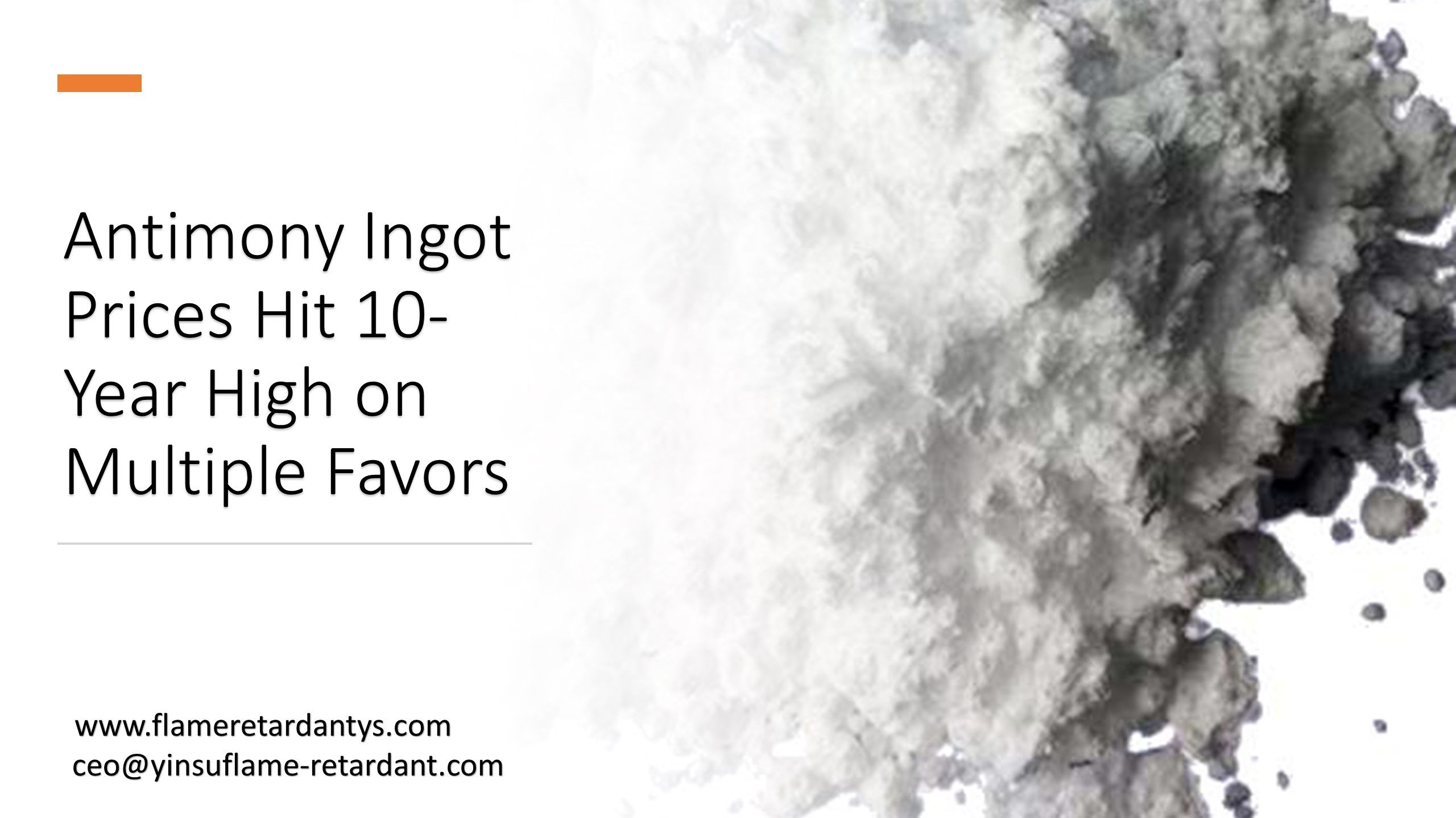 Antimony Ingot Prices Hit 10-Year High on Multiple Favors 1