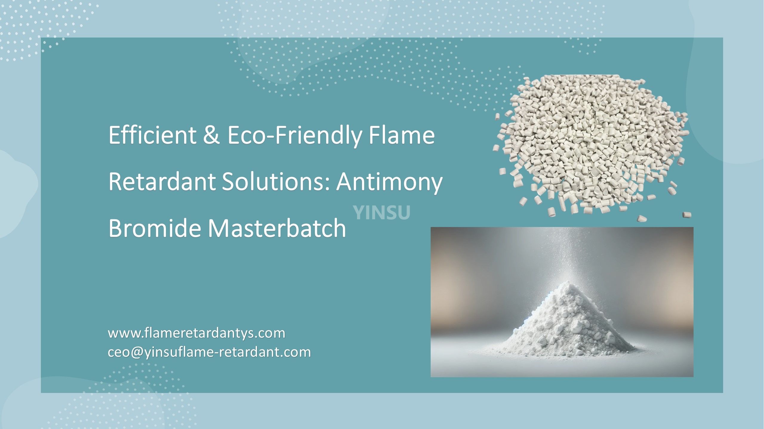 Efficient & Eco-Friendly Flame Retardant Solutions Antimony Bromide Masterbatch