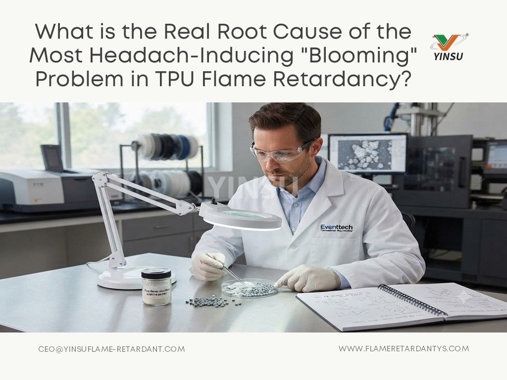 0714 What is the Real Root Cause of the Most Headach-Inducing Blooming Problem in TPU Flame Retardancy 0714 What is the Real Root Cause of the Most Headach-Inducing Blooming Problem in TPU Flame Retardancy
