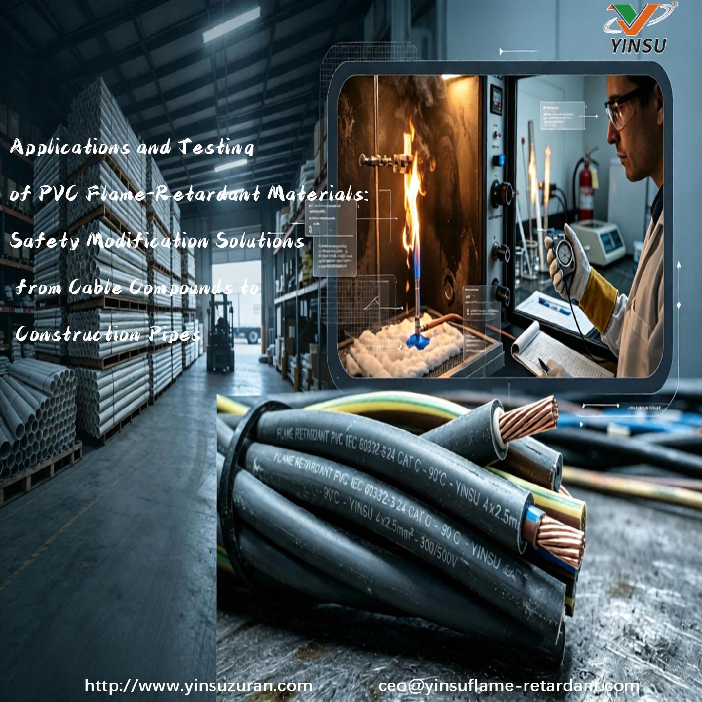 0822-Applications and Testing of pvo Flame-Retardant Materials Safety Modification Solutions from Gable Gompounds to Construction Pipes1