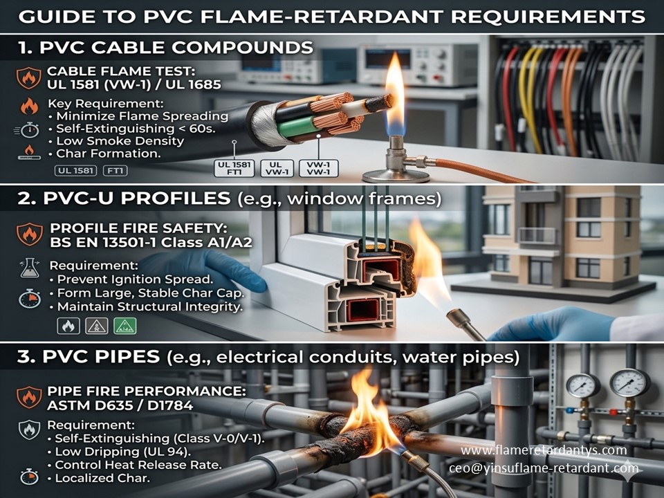 0606 3 Flame Retardant PVC Application
