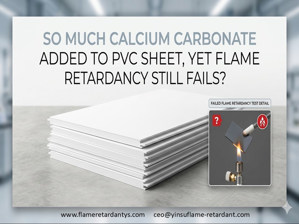 So Much Calcium Carbonate Added To PVC Sheet, Yet Flame Retardancy still Fails? The Problem Is Not “adding Or Not”, But “how To Add”