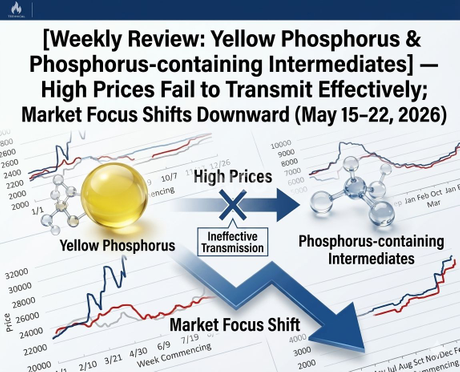 Yellow Phosphorus & Phosphorus-Containing Intermediates Weekly Review High-Price Transmission Stagnant, Market Center of Gravity Declines.png